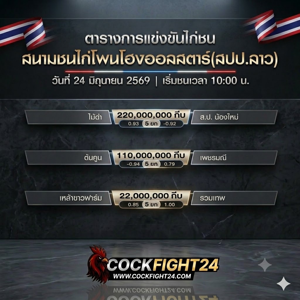 โปรแกรมไก่ชน